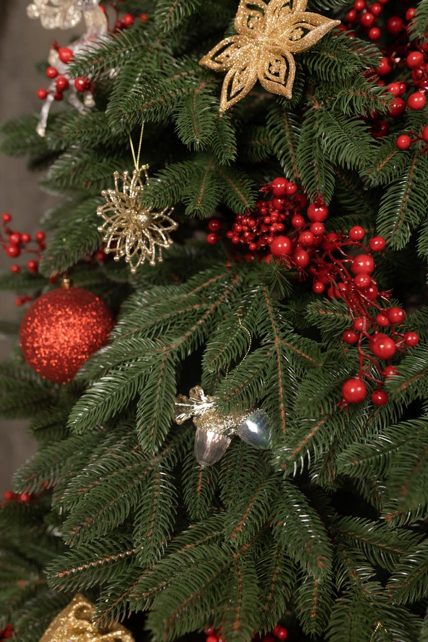 Елка искусственная литая БУКИНГЕМ с металлической подставкой на 30% пышнее 1,82 м Зеленый (28132564) - фото 8 Елка искусственная литая БУКИНГЕМ с металлической подставкой на 30% пышнее 1,82 м Зеленый (28132564) - фото 8