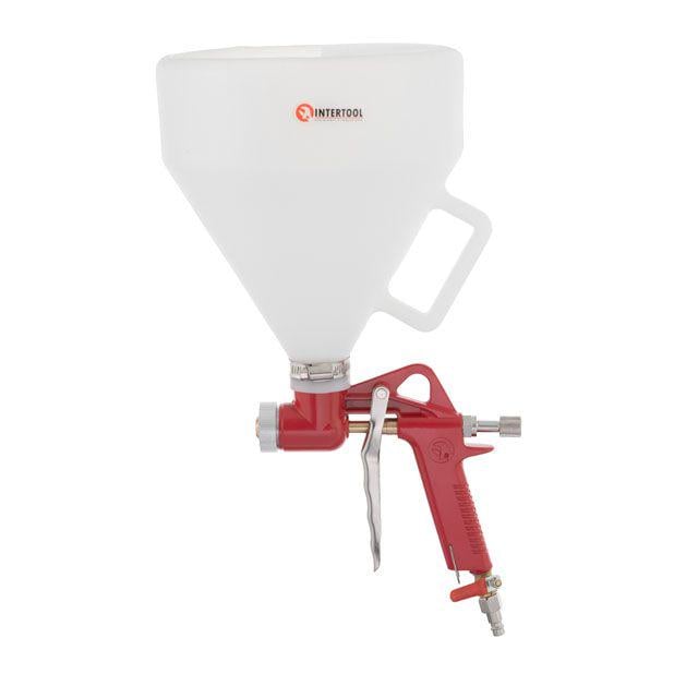 Распылитель штукатурный пневматический Intertool форсунки 4/6/8 мм верхний пластик 7 л/6 бар (000028114) - фото 4