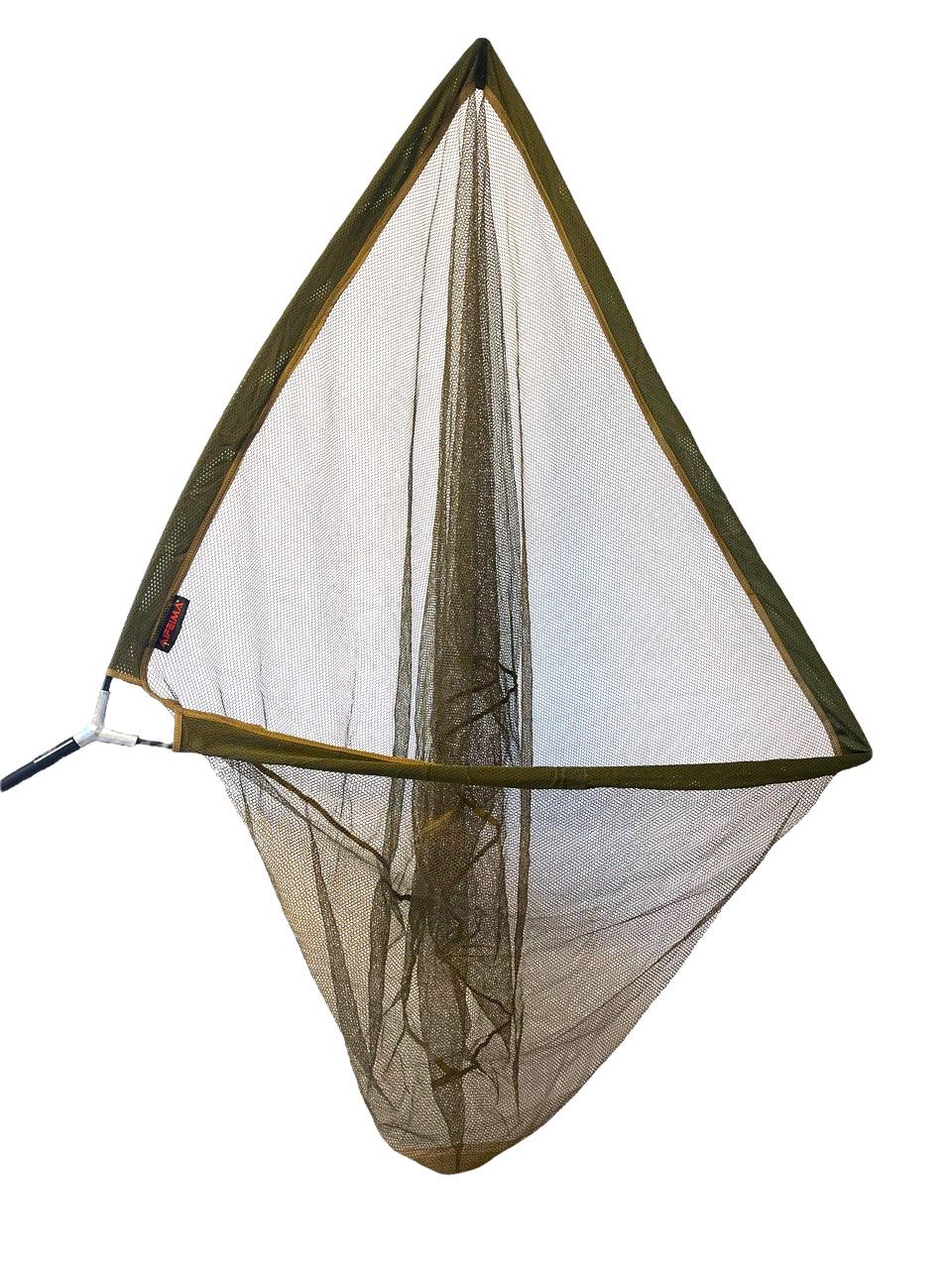 Подсак карповый усиленный Feima CK-2775 ручка штекерная 190 см в чехле 90x115 см (1677875248) - фото 5