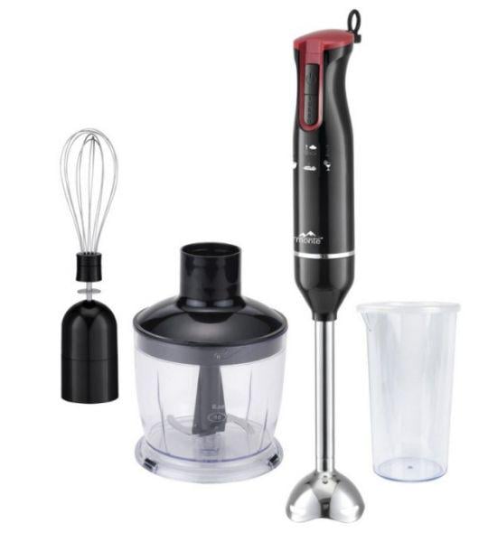 Блендер Monte MT-1905 Чорний із червоним (1378368)