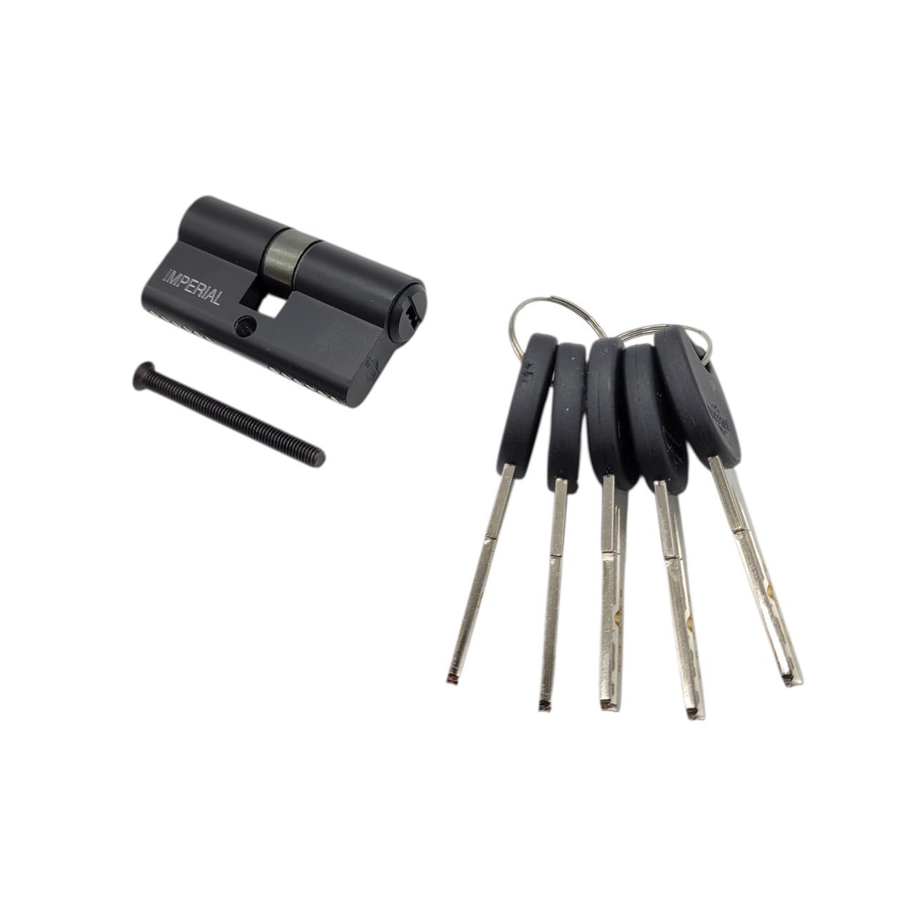 Цилиндр для замка Imperial ZC 60 мм 30/30 Черный (300081) - фото 5 Цилиндр для замка Imperial ZC 60 мм 30/30 Черный (300081) - фото 5