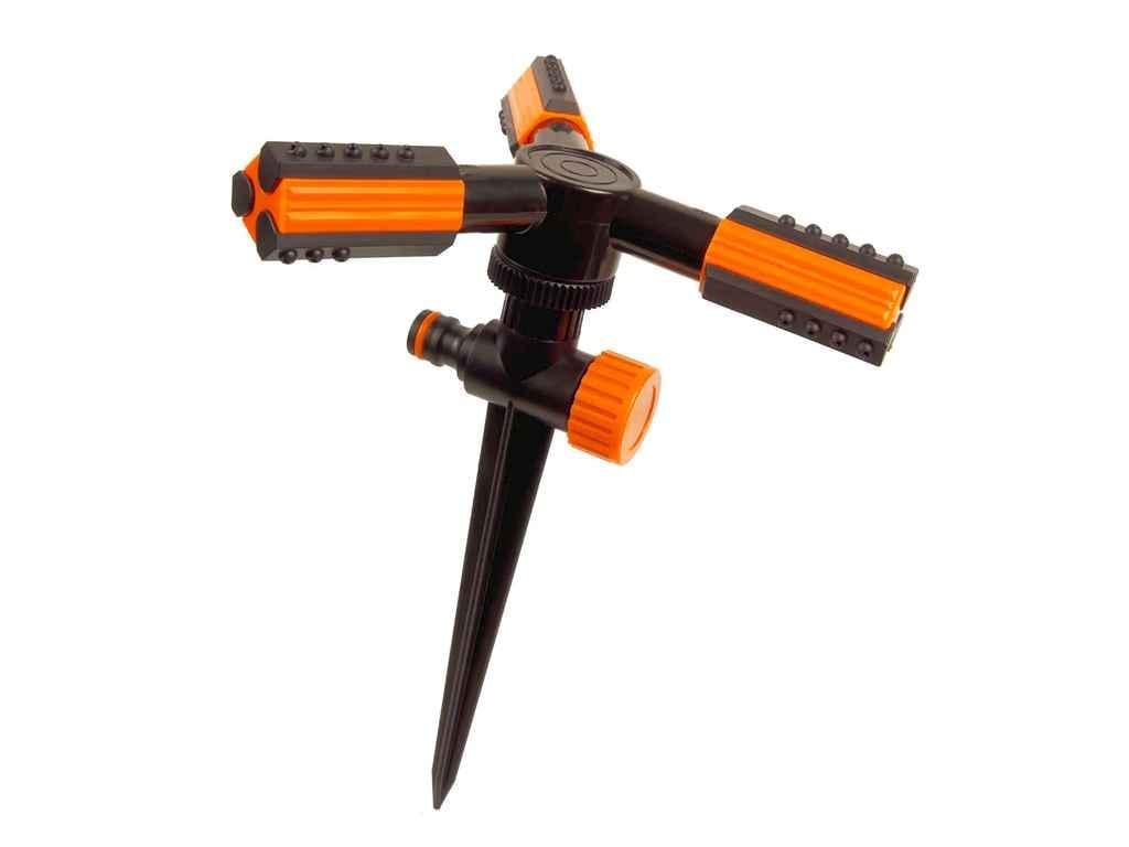 Разбрызгиватель SLD Дождеватель-Рубикон 3-ка с ножкой 539 пластик (888279)