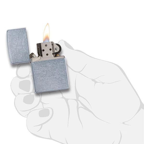 Запальничка ZIPPO 207 Classic street Chrome - фото 3