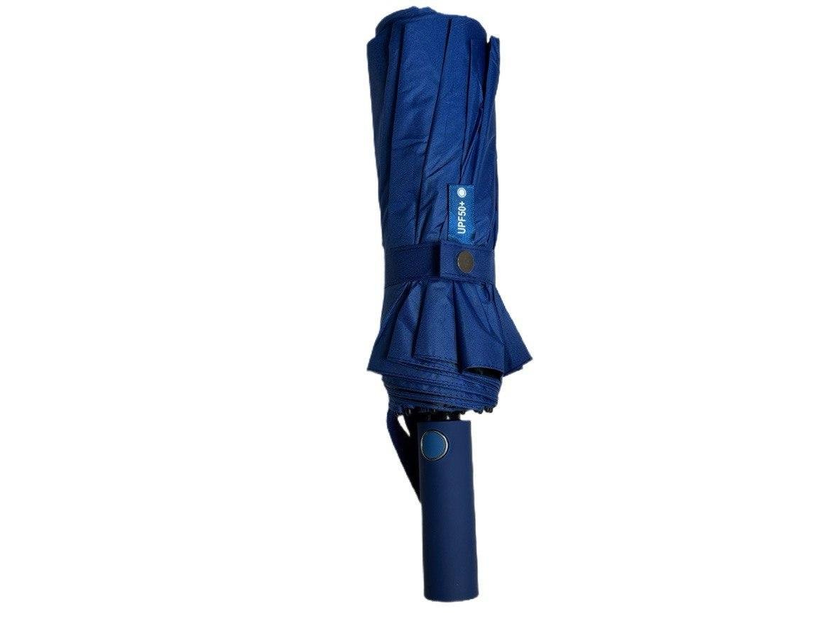 Парасолька-автомат SKS 12 шестисегментних спиць з системою антивітер Синій - фото 4 Парасолька-автомат SKS 12 шестисегментних спиць з системою антивітер Синій - фото 4