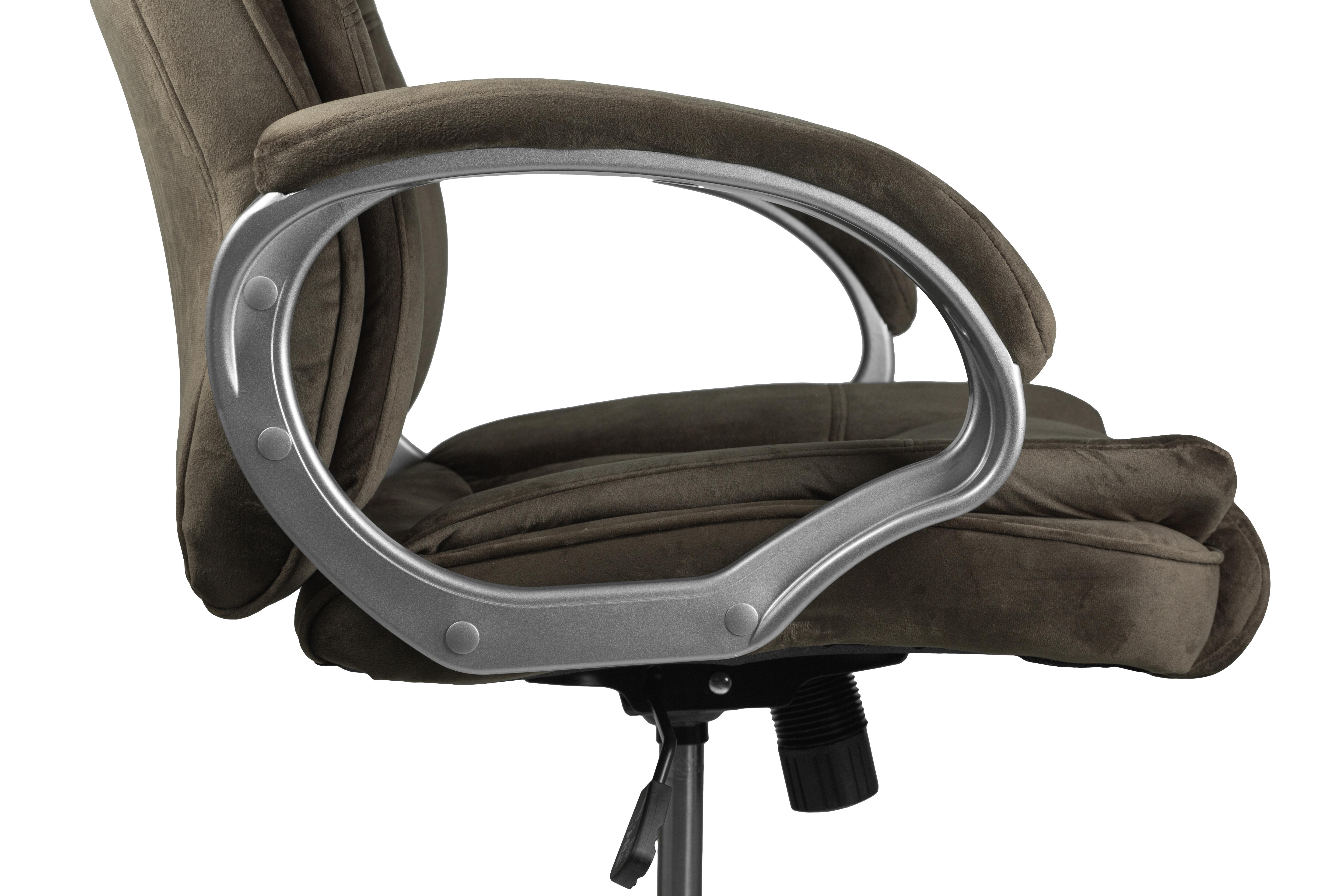 Кресло офисное эргономичное Barsky Soft Microfiber с качением Tilt Brown (Soft-02) - фото 6 Кресло офисное эргономичное Barsky Soft Microfiber с качением Tilt Brown (Soft-02) - фото 6