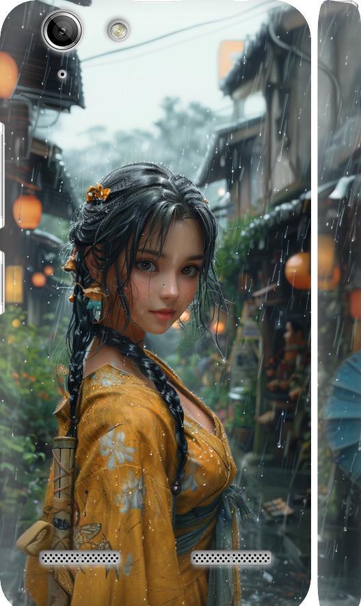 Чехол на Lenovo K5 Plus Anime-girl (6133m-278-42517)