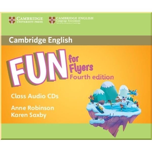 Книга Karen Saxby/Anne Robinson "Fun for Flyers 4th Edition Audio CD" (ISBN:9781316617618)