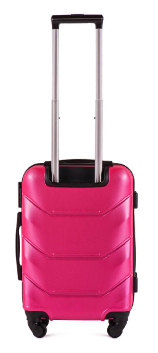 Валіза пластикова WINGS 147 мала Рожевий (Wp00211) - фото 2 Валіза пластикова WINGS 147 мала Рожевий (Wp00211) - фото 2