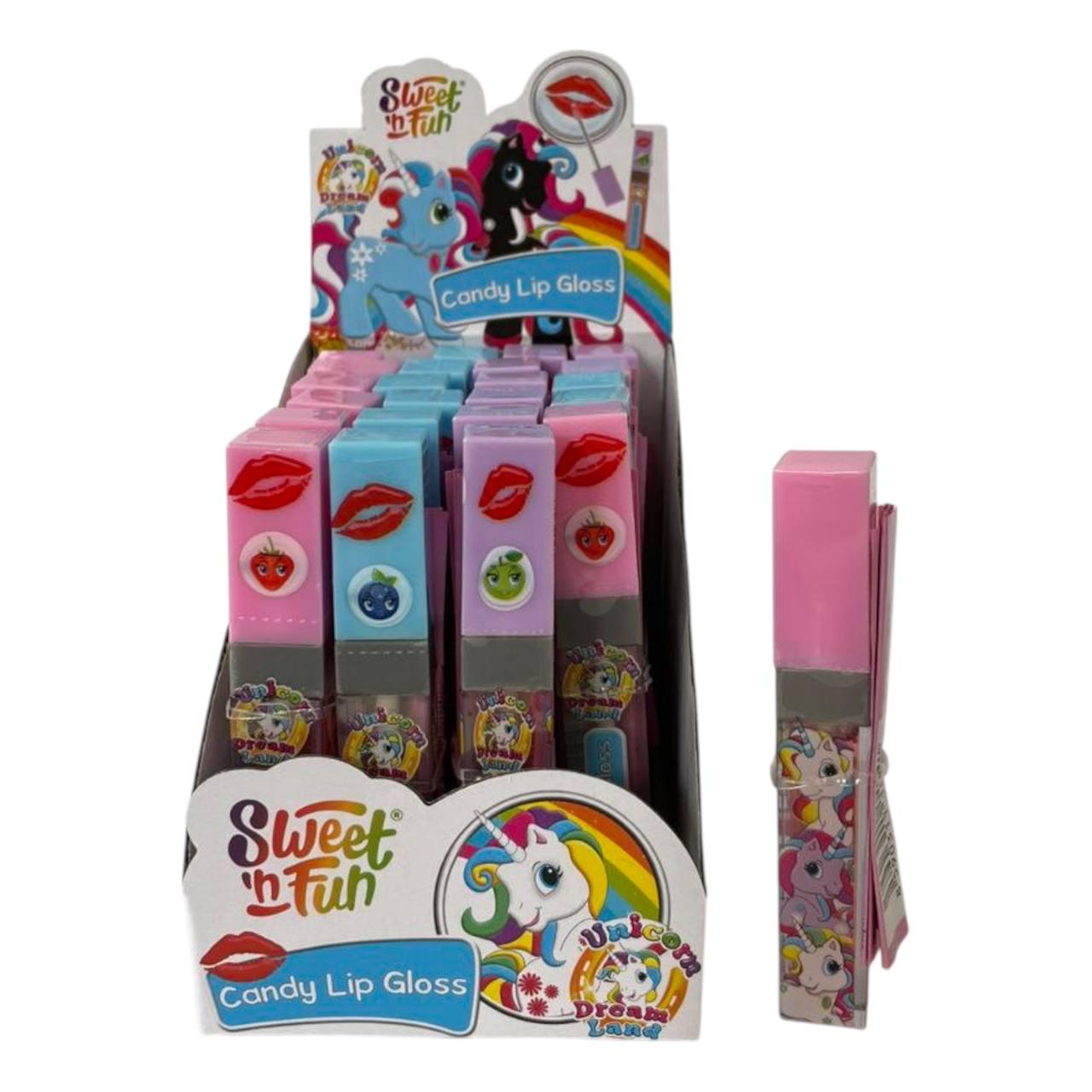 Цукерка-блиск для губ Sweet’n Fun Candy Lip Gloss 24 шт. (00000006484)