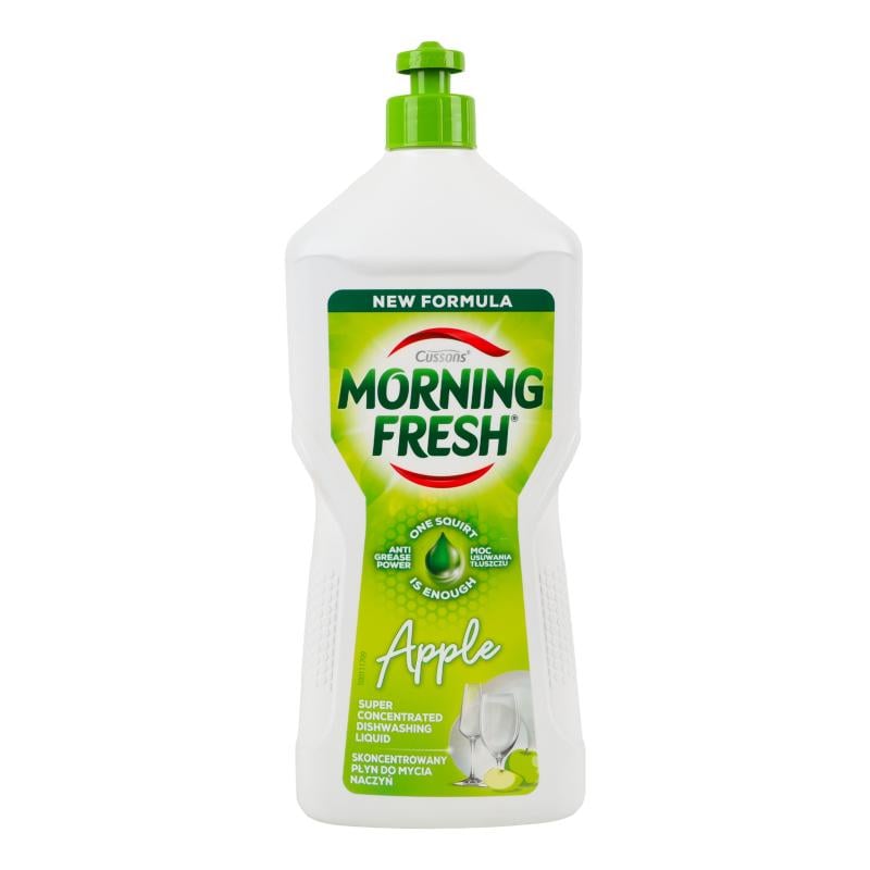 Засіб для миття посуду Morning fresh Яблуко 900 мл (5900998022693)