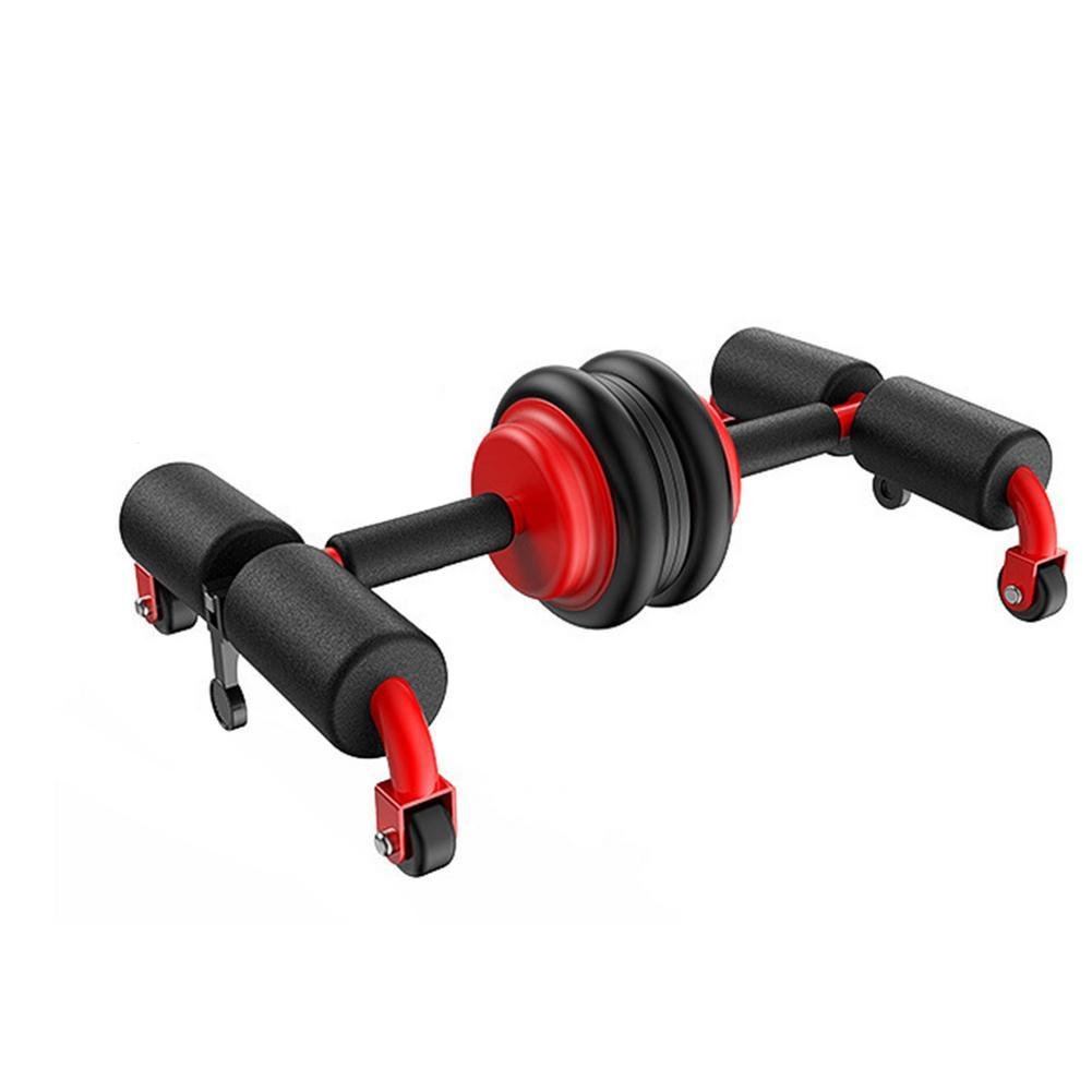 Тренажер для пресса Home Gym роликовый с натяжной лентой (AD3-9)