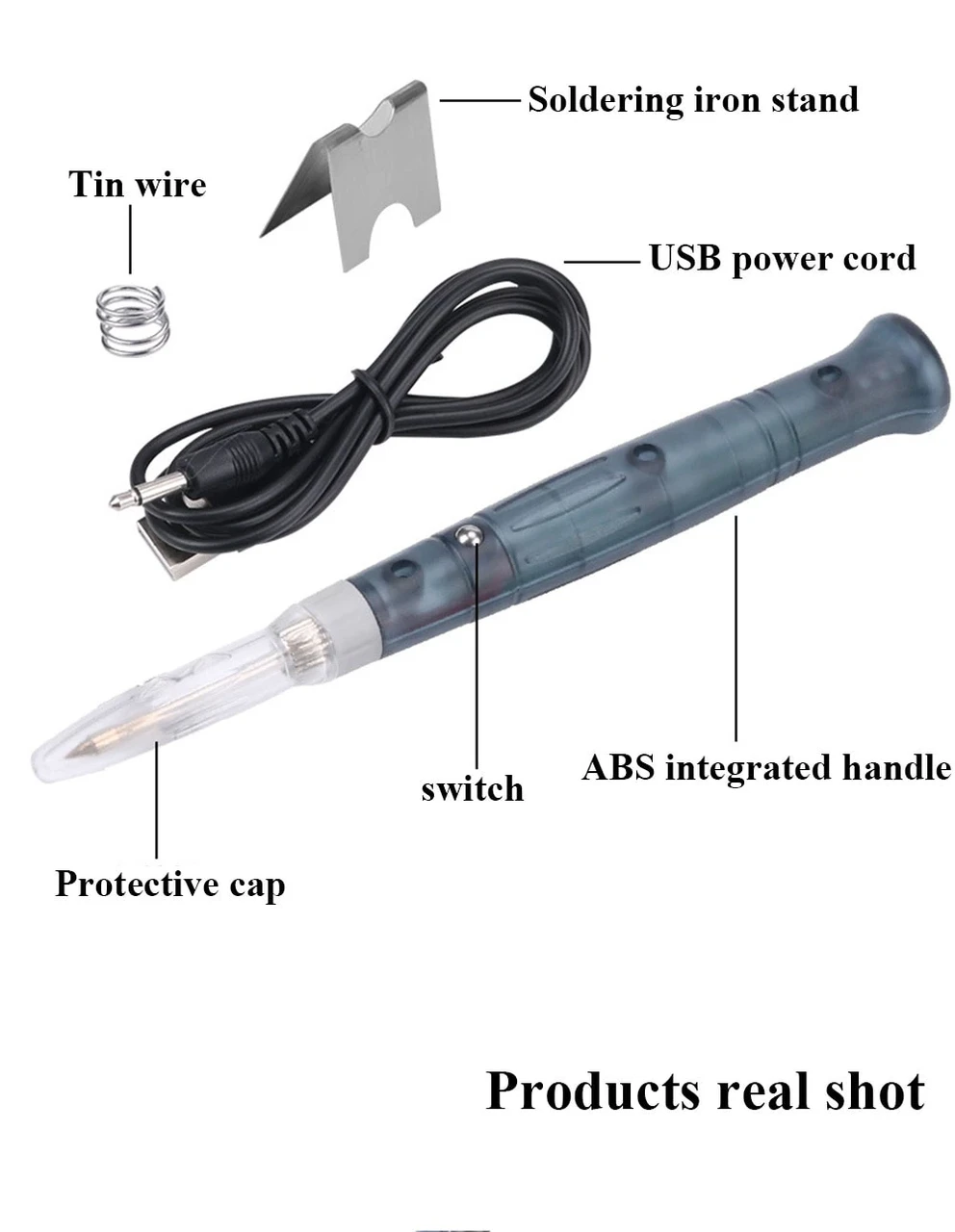 Паяльник портативний BT-8U USB 5V 8W (424625901) - фото 10