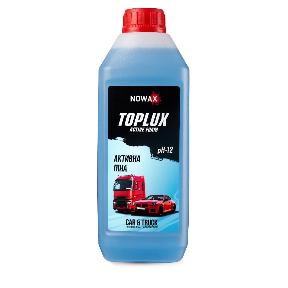 Активная пена Nowax Toplux Active Foam концентрат для бесконтактной мойки 1:120, 1л