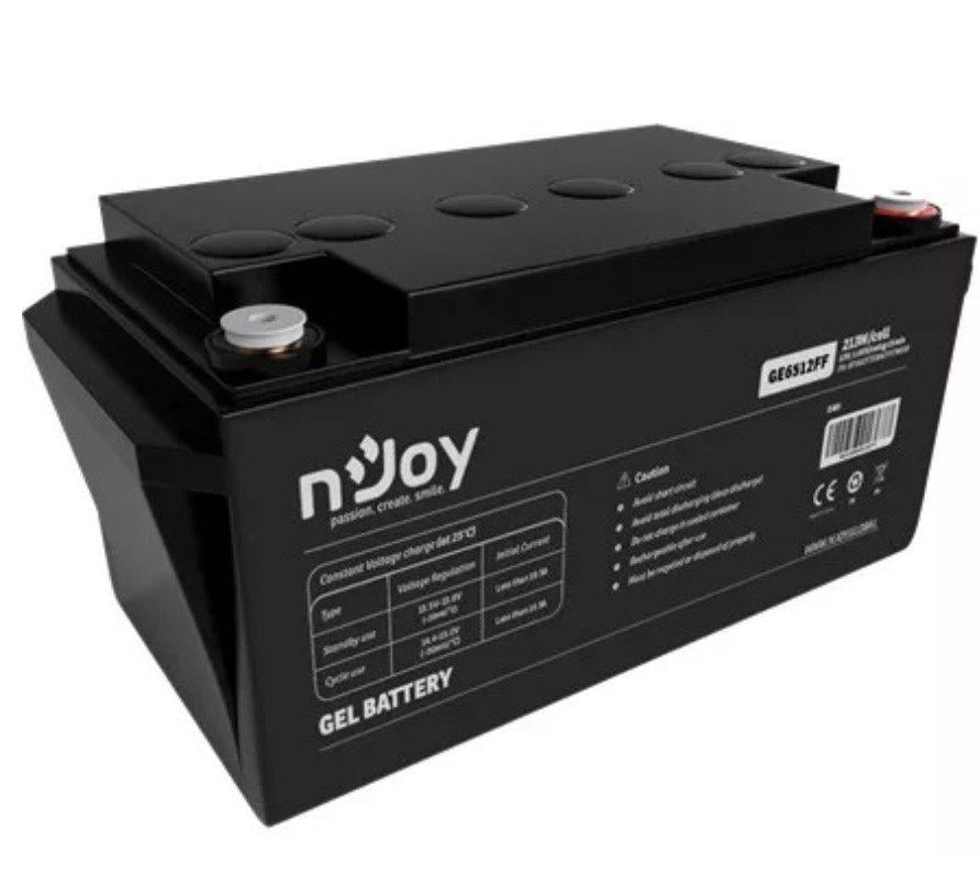 Батарея акумуляторна гелева nJoy GE6512FF GEL 12V 65 Ah (59002) - фото 2