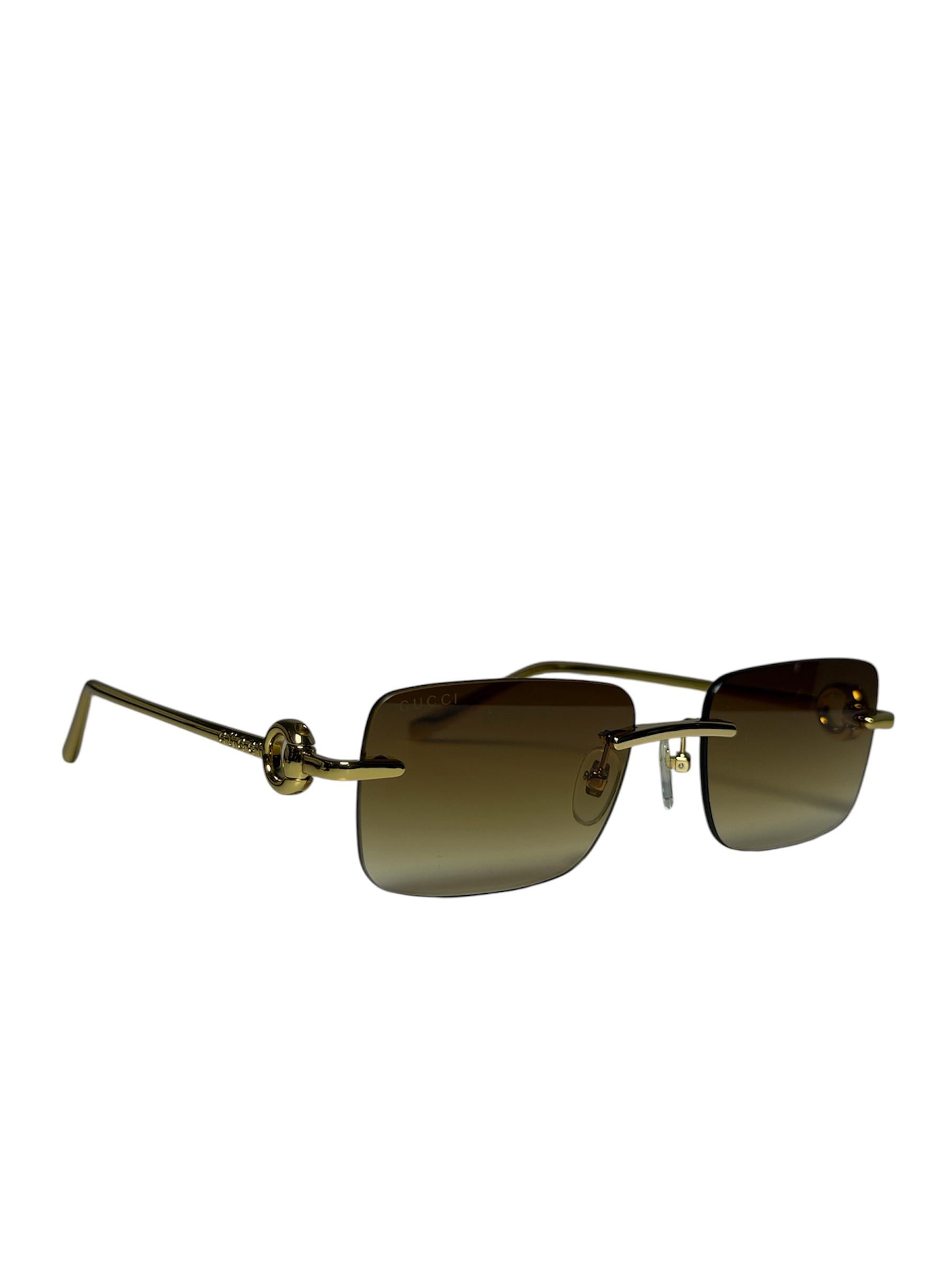 Сонцезахисні окуляри унісекс Gucci GG1703S 004 Brown (98112-9)