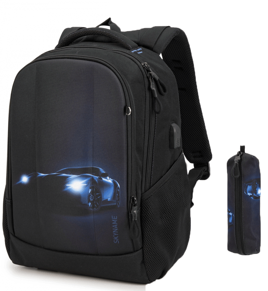 Школьный рюкзак для мальчика SkyName водонепроницаемый 27х16х40 см 17,2 л (05320633)