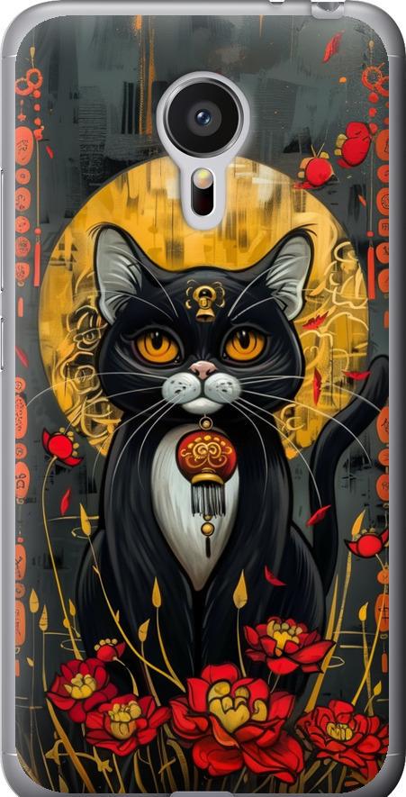 Чехол на Meizu MX5 China Cat (6134t-105-42517) Чехол на Meizu MX5 China Cat (6134t-105-42517)