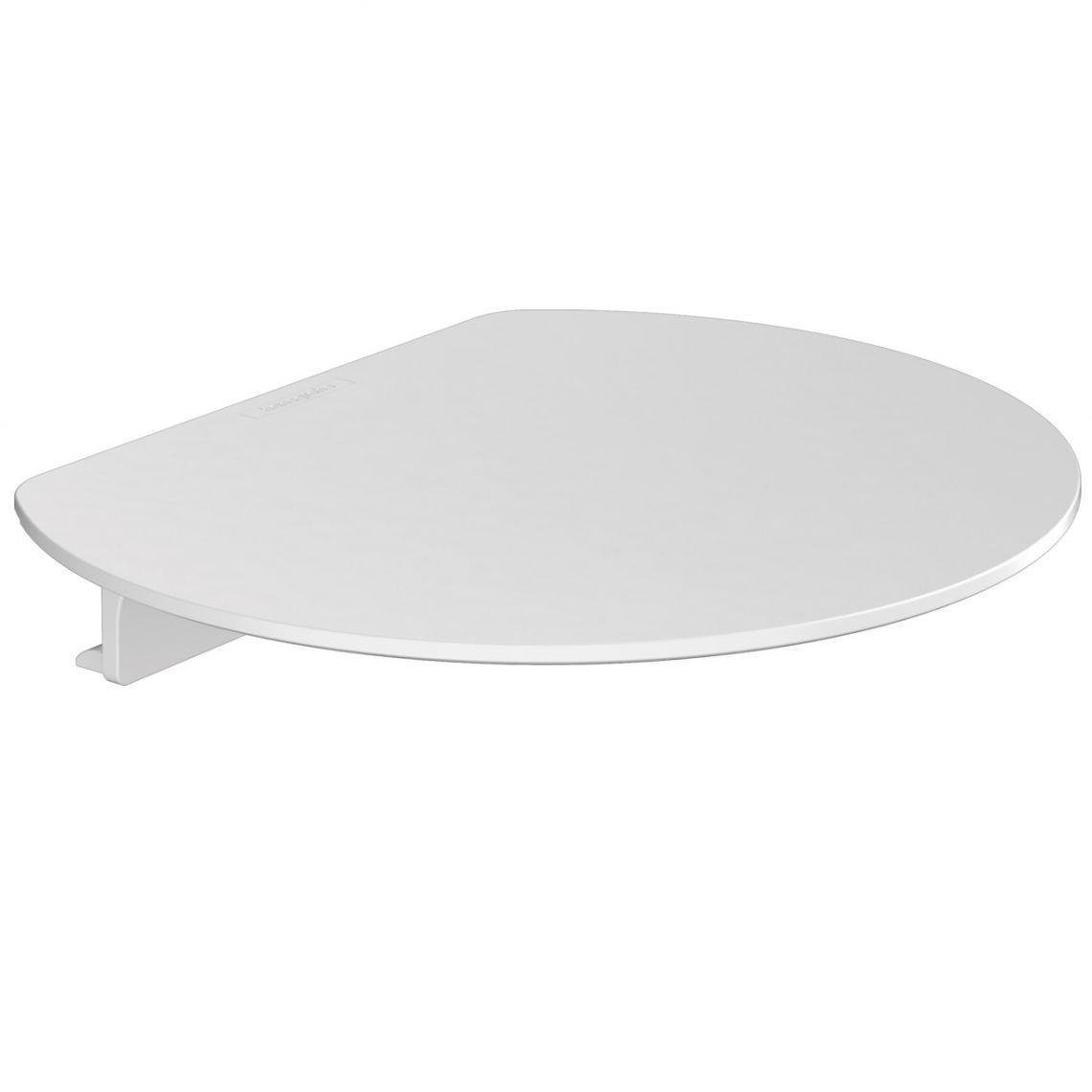 Полиця для ванної кімнати Hansgrohe WallStoris 20x16,9x3,9 см White Matt (27915700)