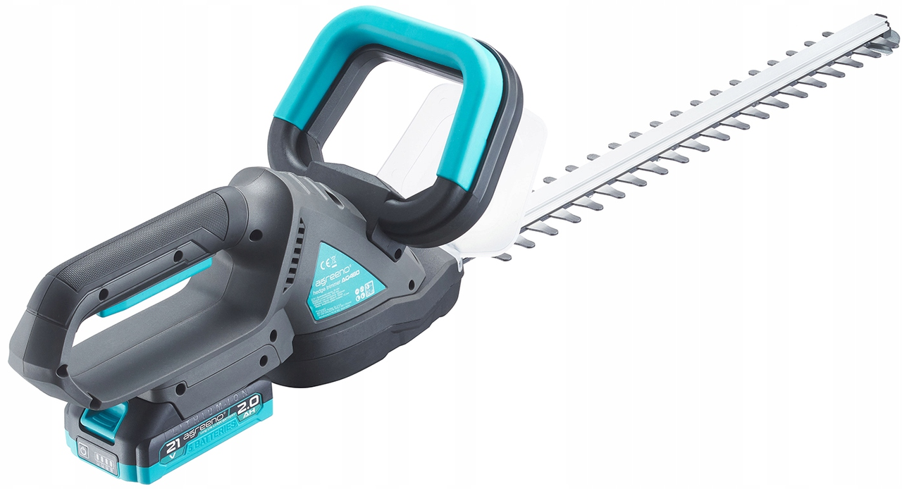 Кущоріз акумуляторний AGREENO 50 см 20 В з 2 акумуляторами 2 Аг (AG460) - фото 3 Кущоріз акумуляторний AGREENO 50 см 20 В з 2 акумуляторами 2 Аг (AG460) - фото 3