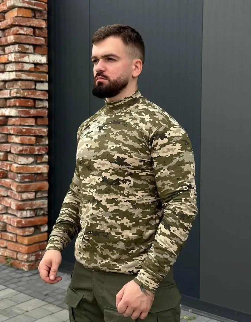 Гольф утеплений р. 52 XL Піксель - фото 2 Гольф утеплений р. 52 XL Піксель - фото 2