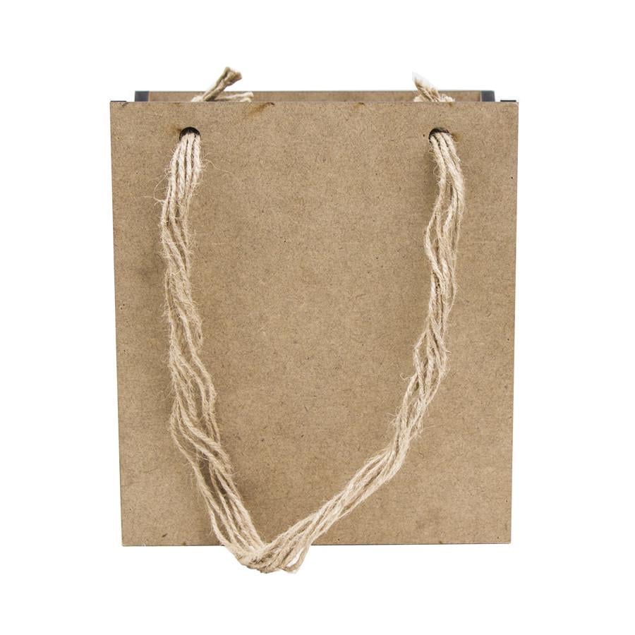 Пакет подарочный Rosa Talent МДФ 18х16 см (4820149903330)