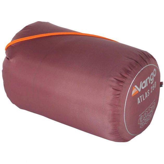 Спальник Vango Atlas 250/+2°C  Dusky Rose L (левый) (1073-928195)