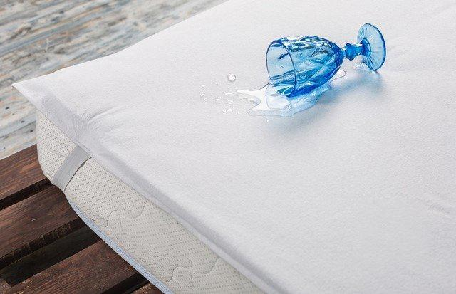 Наматрацник Aqua-stop Novita махровий водонепроникний з резинкою по кутах 160х200 см Білий (2127238301)