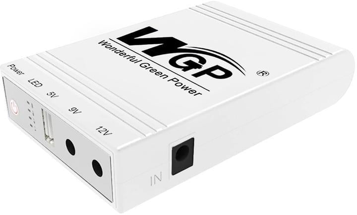 Джерело безперебійного живлення WGP MINI UPS DC компактний із захистом від короткого замикання 5V/9V/12V 10400 mAh (22726763)