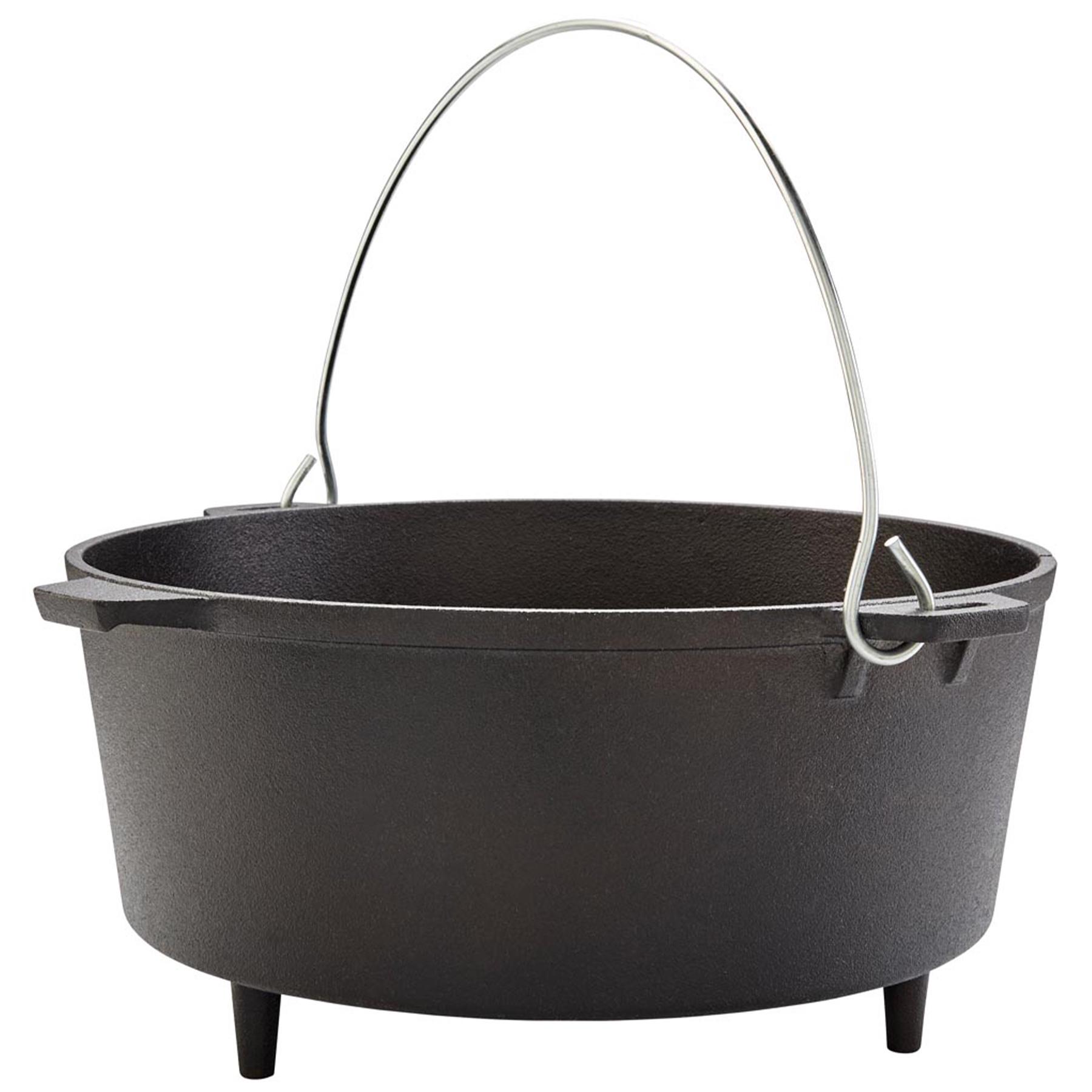 Казан з кришкою Groenberg Askja Pot 33 см/10 л Black (266018) - фото 15 Казан з кришкою Groenberg Askja Pot 33 см/10 л Black (266018) - фото 15