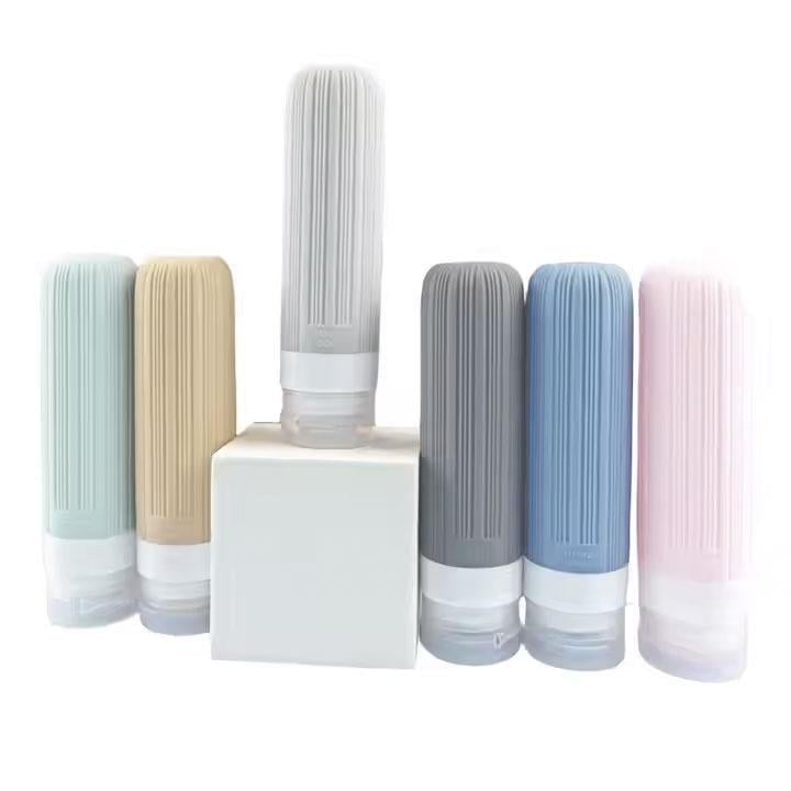 Набор емкостей для поездок GDragon силиконовый 4 шт. по 90 мл Коричневый (113_2_0_4) - фото 8 Набор емкостей для поездок GDragon силиконовый 4 шт. по 90 мл Коричневый (113_2_0_4) - фото 8