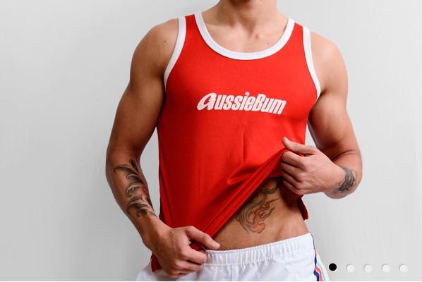 Майка мужская Aussiebum L Красный (813)