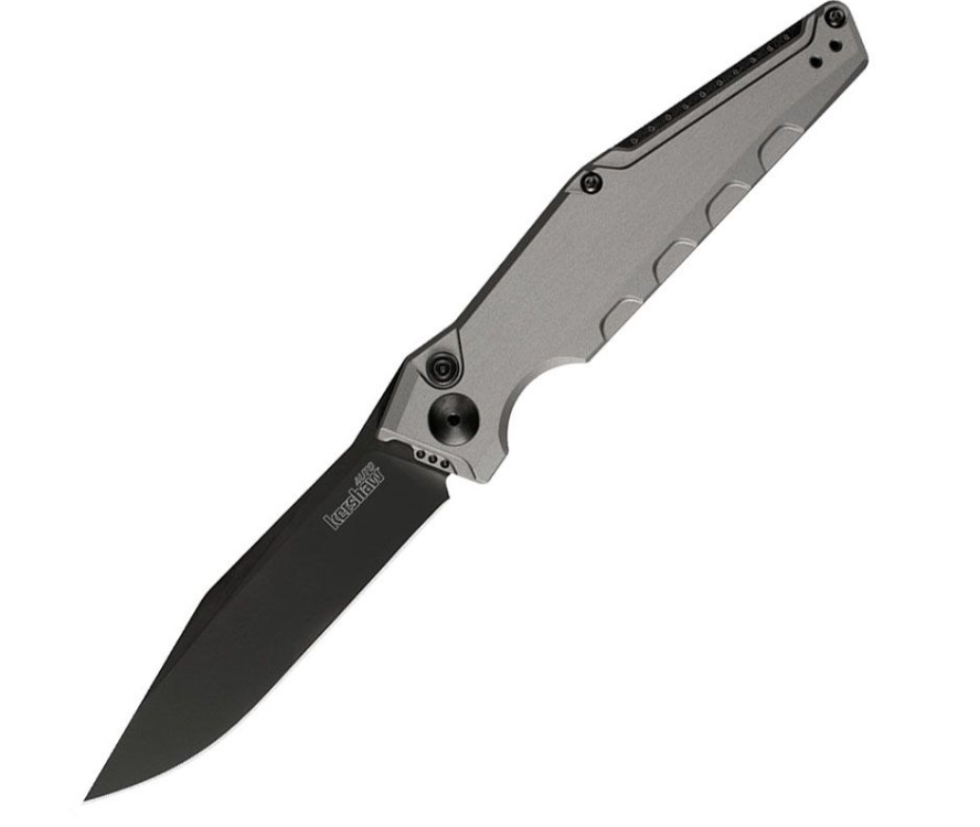 Нож складной пружинный Kershaw Launch 7 Серый (7900GRYBLK)