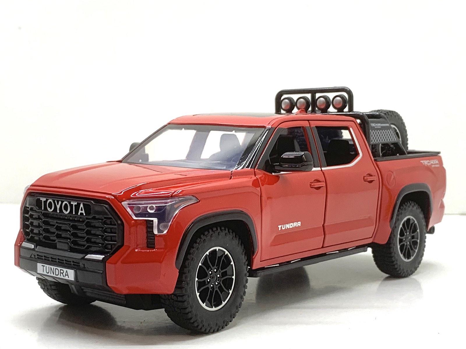 Машина інерційна АвтоСвіт Toyota Tundra відчиняються двері/капот/багажник 21 см Червоний (AP-2011) - фото 13