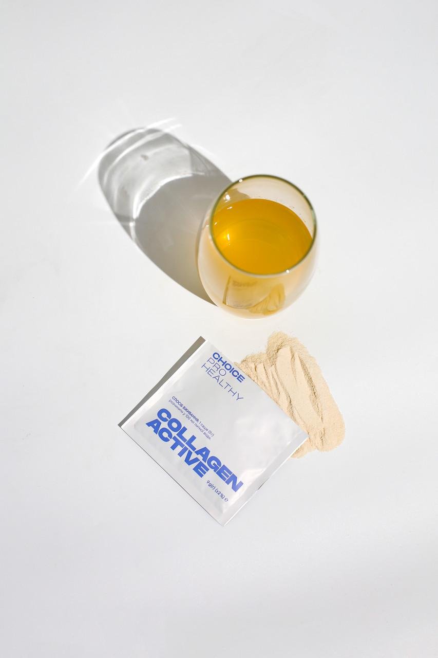 Морський колаген трипептид Choice в саше для суглобів шкіри волосся та нігтів COLLAGEN ACTIVE (2003257400) - фото 5
