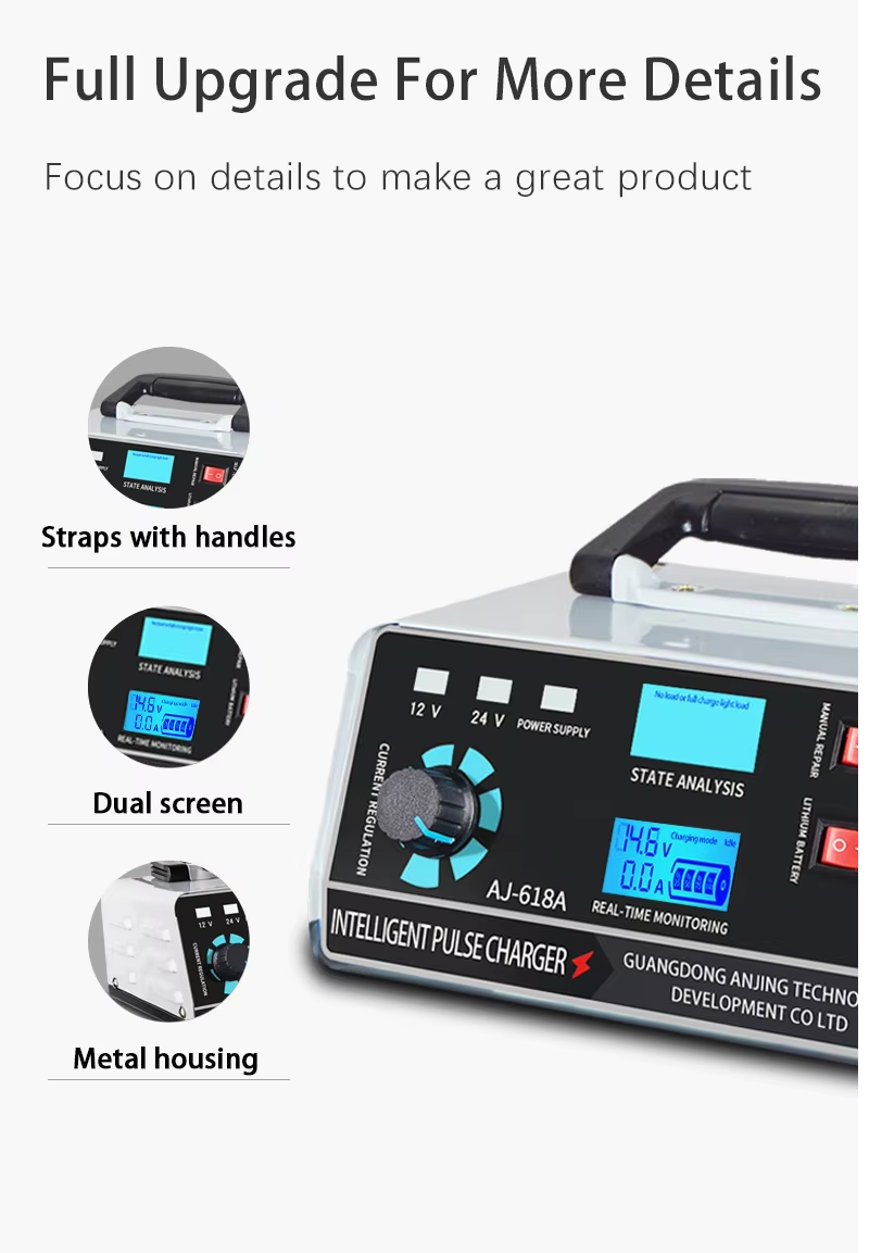 Зарядное устройство 12V/24V 400W 30A для аккумулятора (1933030872) - фото 7 Зарядное устройство 12V/24V 400W 30A для аккумулятора (1933030872) - фото 7