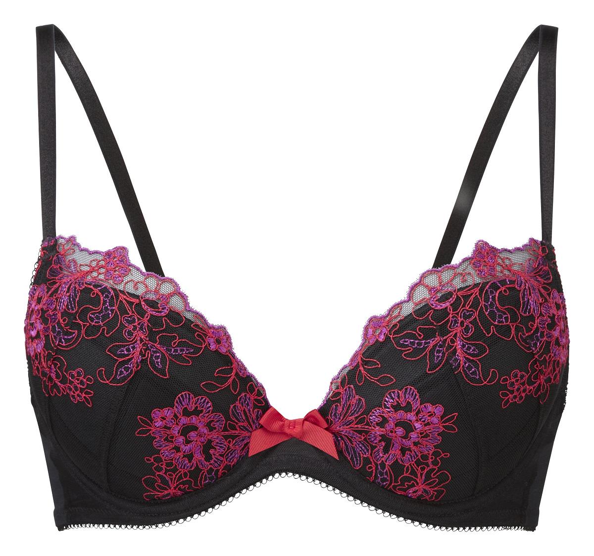 Бюстгальтер Gossard VIP Passion Flower 13301 36D Black (5053014409111)