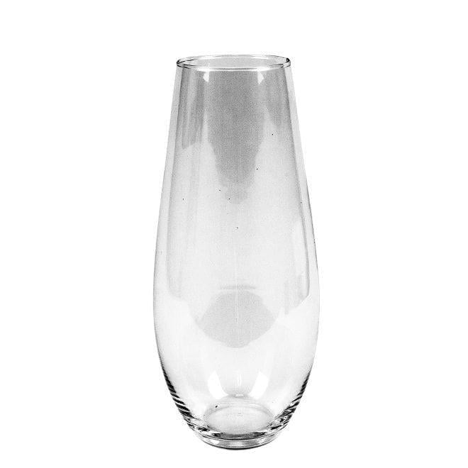 Ваза стеклянная Flora H 38,5 см (8214)