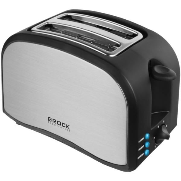 Тостер Brock BT 1003 SS 800W Чорний (21264769)