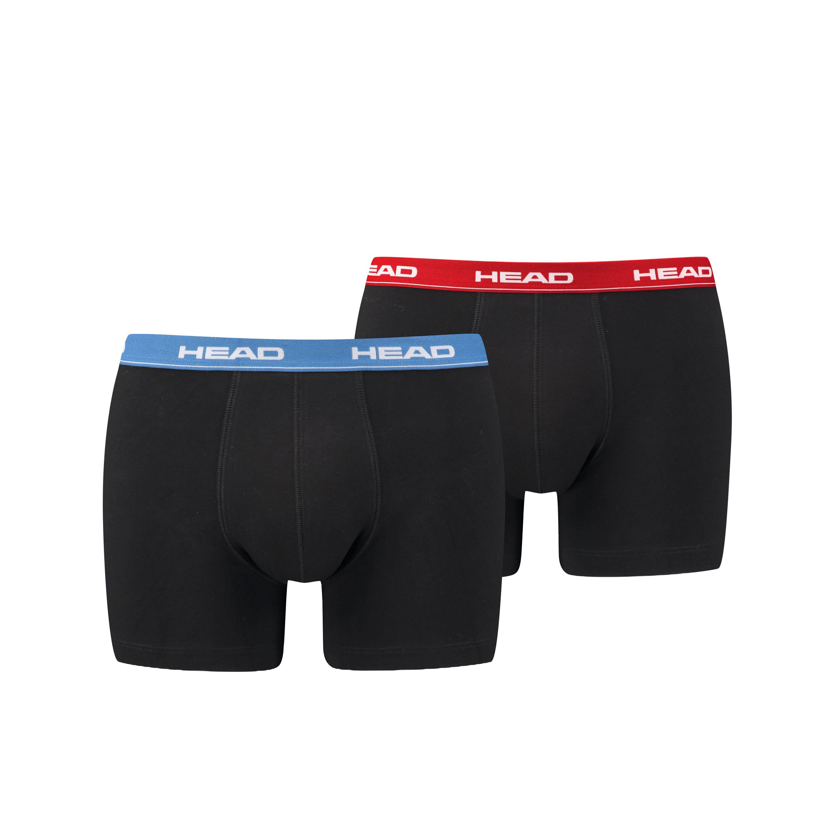 Трусы-боксеры Head Basic Boxer S 2 шт. Black (841001001-505) - фото 1