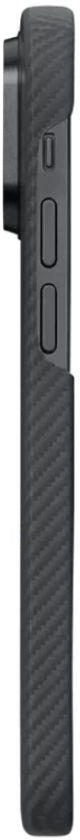 Чехол-накладка Pitaka MagEZ Case 3 Twill 600D Black/Grey for iPhone 14 Pro (KI1401PA) - фото 4 Чехол-накладка Pitaka MagEZ Case 3 Twill 600D Black/Grey for iPhone 14 Pro (KI1401PA) - фото 4