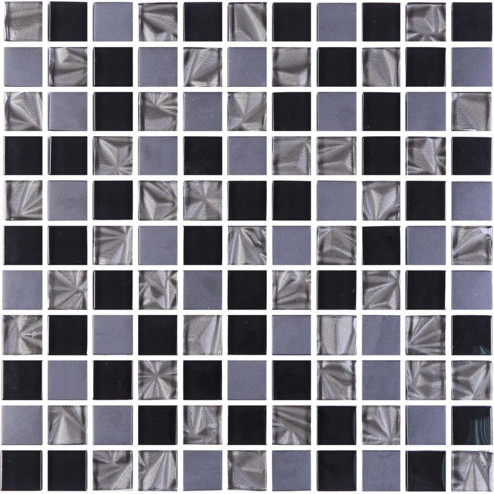 Керамическая мозаика Kotto Ceramica GM 8002 C3 300x300x8 мм/25x25 мм Imperial S4/Ceramik Black/Black