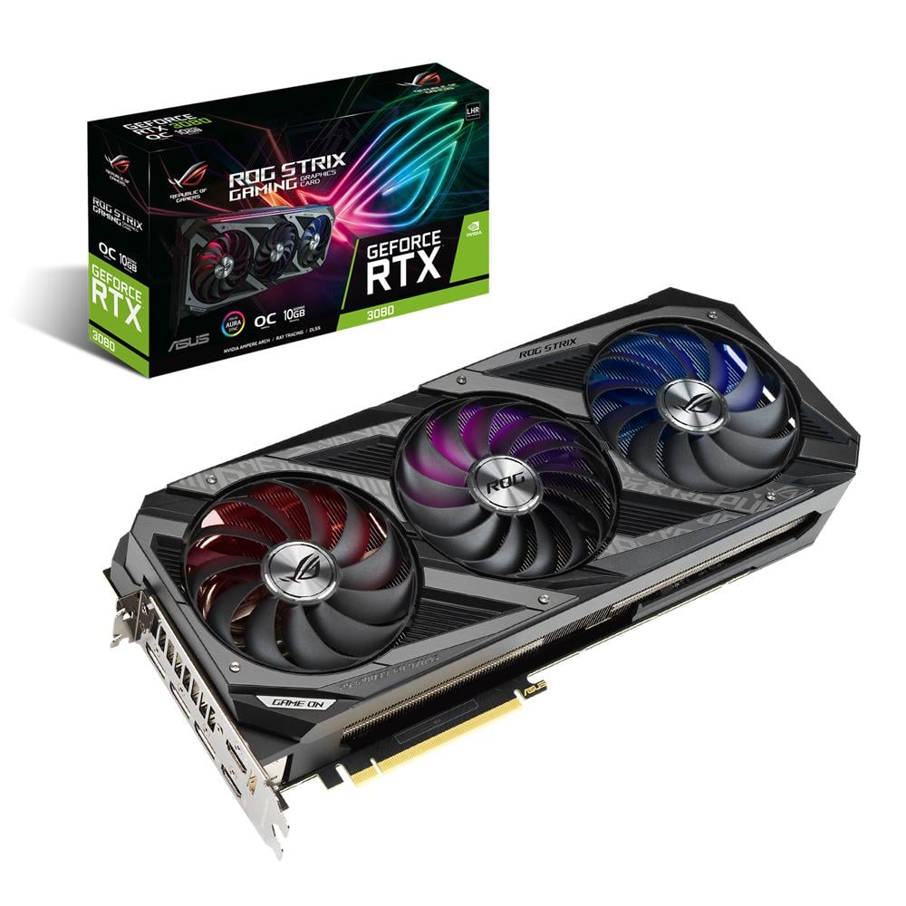 Відеокарта Asus ROG-STRIX-RTX3080-O10G-V2-GAMING (1311)