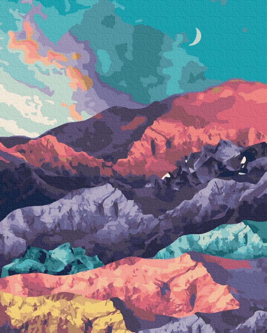 Картина по номерам Brushme Ранний вечер в горах 40х50 см (GX37103) Картина по номерам Brushme Ранний вечер в горах 40х50 см (GX37103)