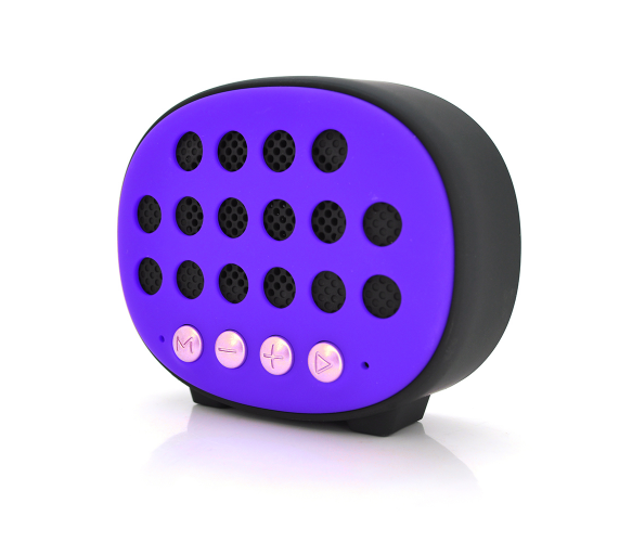 Портативная колонка VOLTRONIC T9 3W 90 дБ 600 мАч Фиолетовый (YT-BTS-T9-03093)
