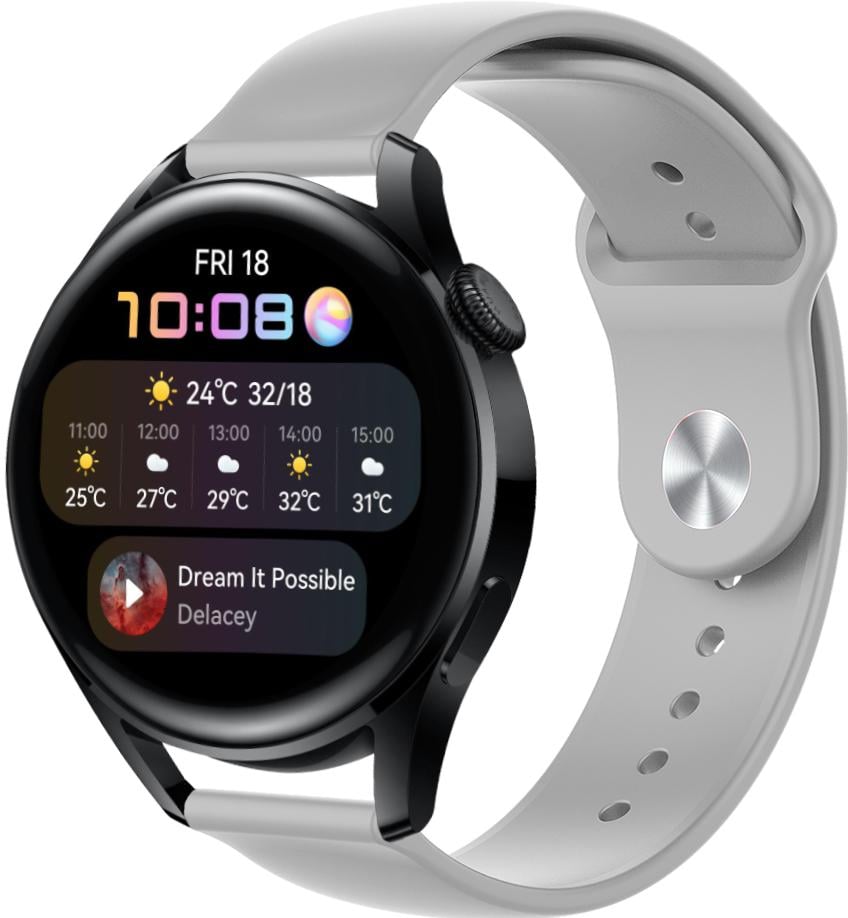 Ремешок Base для Huawei Watch 3 Grey (22558-33)
