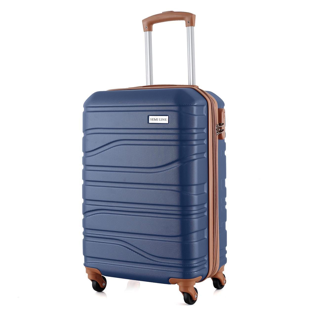 Чемодан SEMI LINE 20" S Navy (T5714-1)
