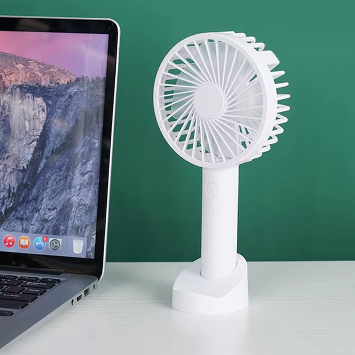 Вентилятор портативний USB міні Eternal Classics Акумулятор Li-Ion 18650 mAh 3,7V 4,5W White/Red (200303) - фото 6 Вентилятор портативний USB міні Eternal Classics Акумулятор Li-Ion 18650 mAh 3,7V 4,5W White/Red (200303) - фото 6