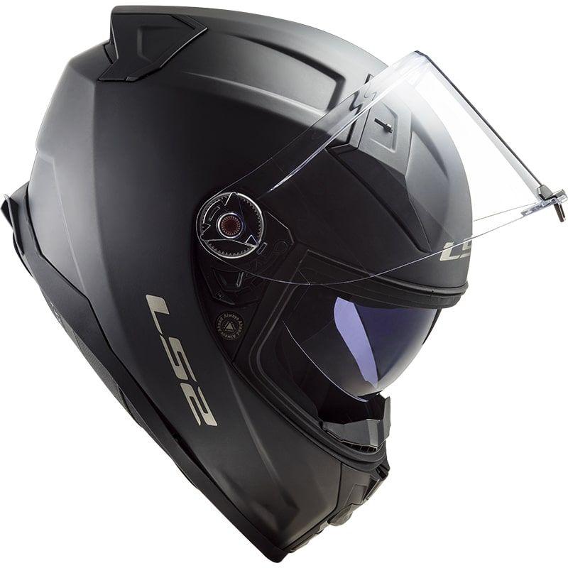 Мотошлем LS2 FF811 Vector 2 Solid S Matt Black (24709) - фото 7