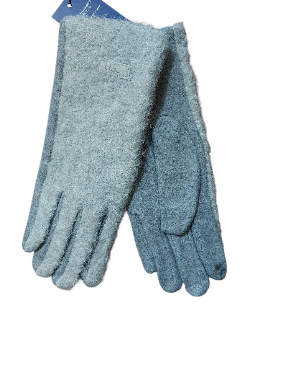 Перчатки сенсорные женские теплые One size Серый (456900/5) - фото 3