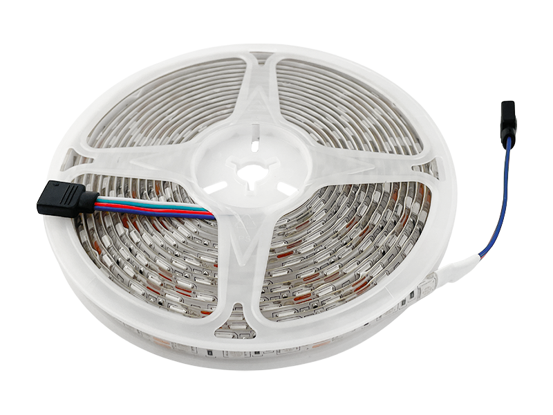 Світлодіодна стрічка МТК 5050 60 LED 10 мм 12V 14,4W/м IP65 RGB (10600)